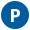 Μπλε σήμα στάθμευσης 