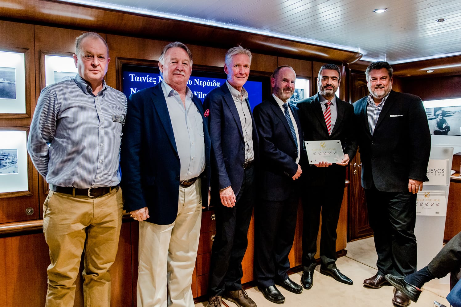 Flisvos Marina in Greece receives 5 Gold Anchors Platinum dinstiction