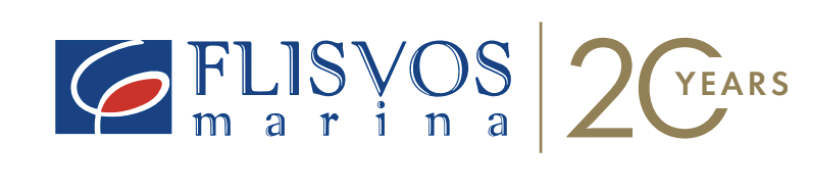 FLISVOS MARINA 20 YEARS LOGO