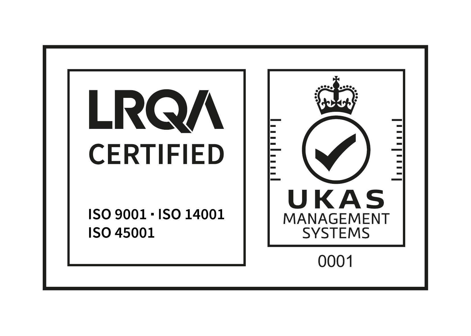 UKAS ISO certification