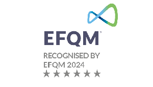 EFQM Recognised for Excellence 4 star 2018 banner